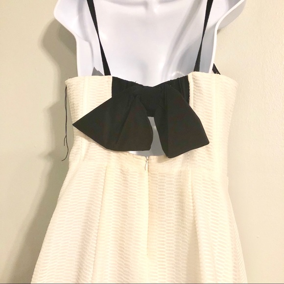 NWT Nanette Lepore A-line Tier Party Dress w/ Bow - Picture 6 of 8